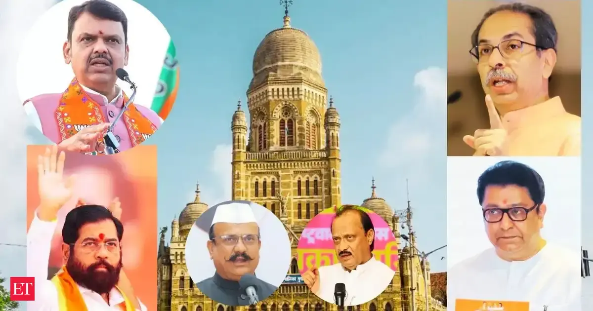 What BMC and civic poll results mean for Maharashtra politics: BJP’s rise, Sena’s fall, and the failure of Pawar-play
