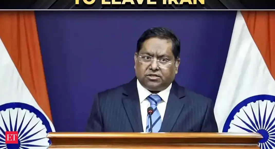 9,000 Indians in Iran: MEA urges exit, says ‘we are committed to their well-being’