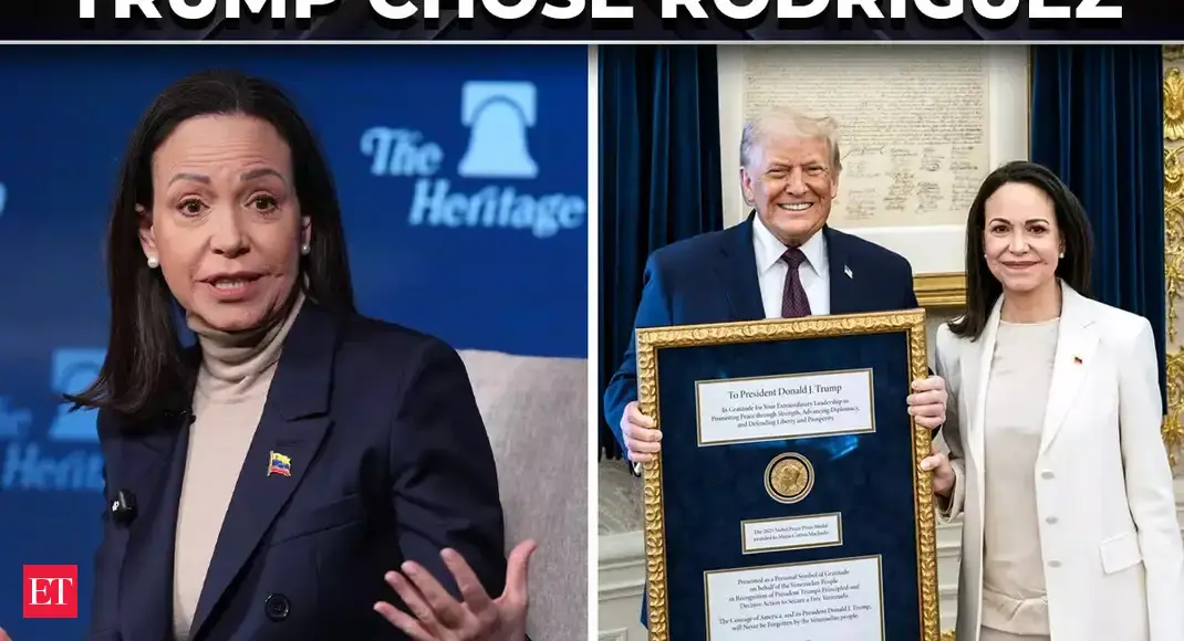 Why Trump sidestepped Machado for Rodríguez, Venezuelan opposition leader breaks silence