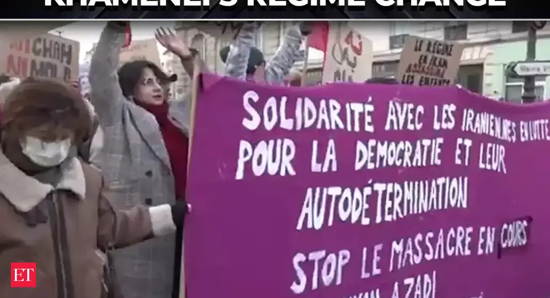 Iranians in France demand Khamenei’s regime change, slam crackdown on protests