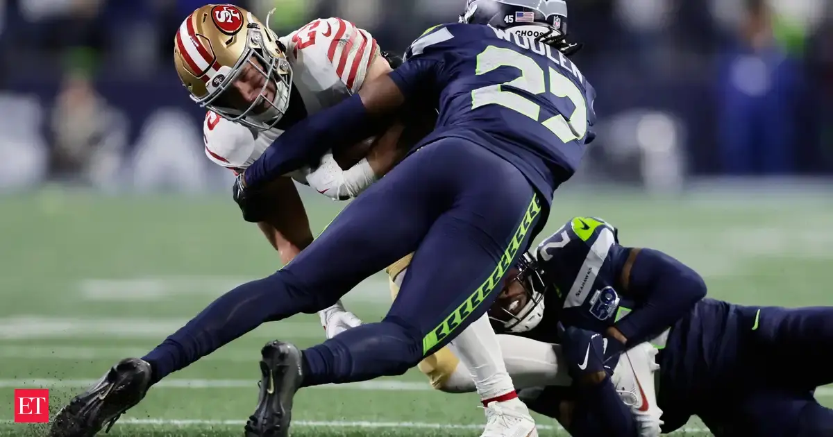 Who is Olivia Culpo? 49ers RB Christian McCaffrey injured during NFC West Division playoff game vs Seattle Seahawks with wife and baby girl present