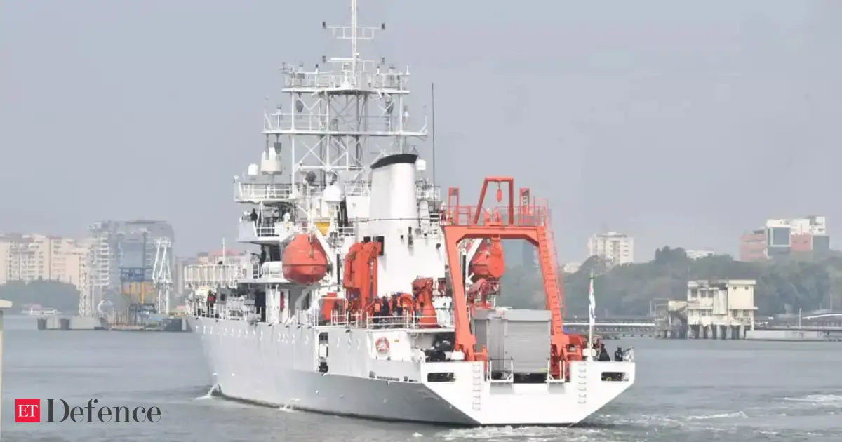 INS Sagardhwani flags off for Sagar Maitri V