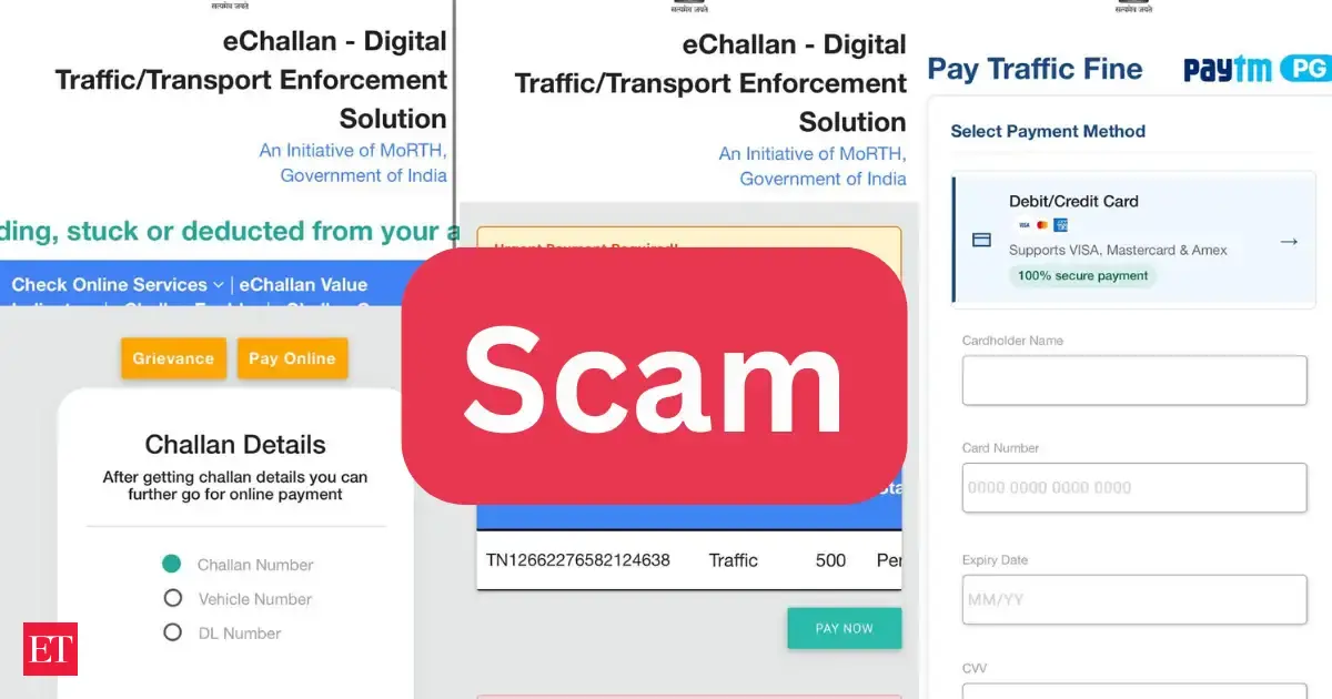 How this e-challan SMS could empty your bank account in minutes: Comedian’s close call exposes a new scam; Netizens share similar experiences