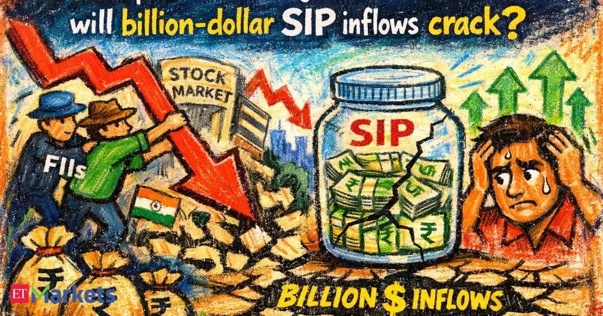 As FIIs pull out and drag India stock market returns, will billion-dollar SIP inflows crack?