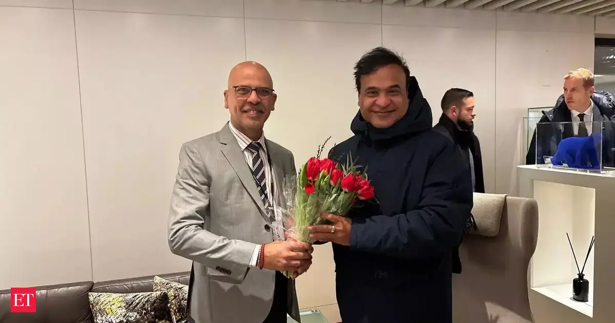 Himanta Biswa Sarma becomes first Assam CM to attend Davos, set to showcase state's potential