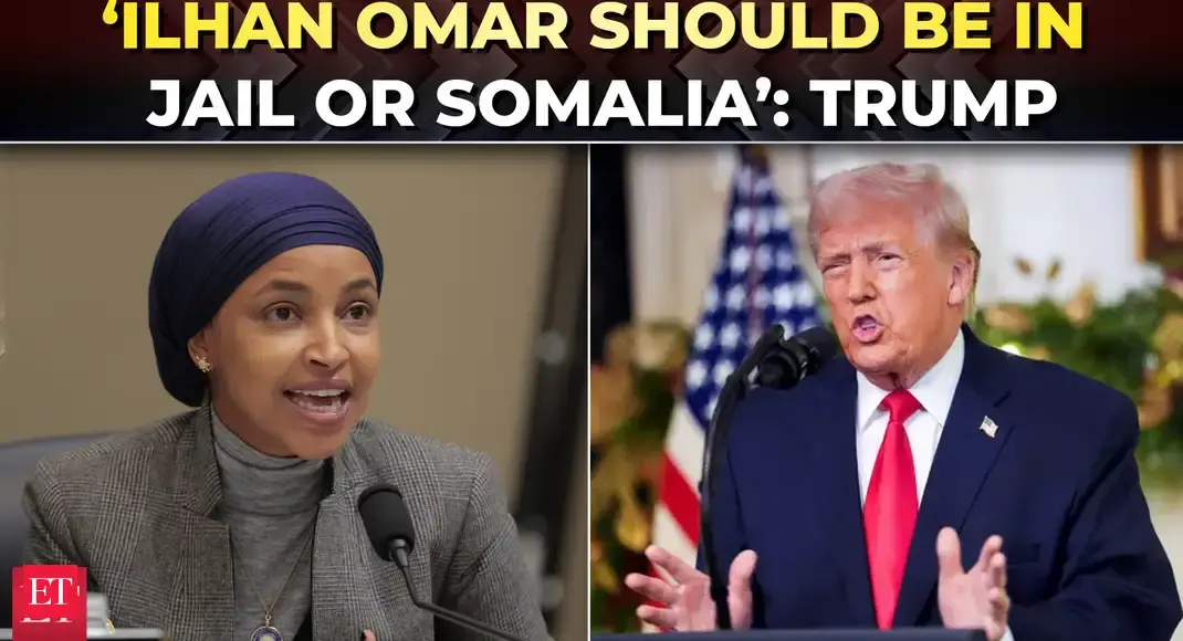 'Jail her or send her back to Somalia': Trump targets Ilhan Omar over Minnesota Somali fraud scandal
