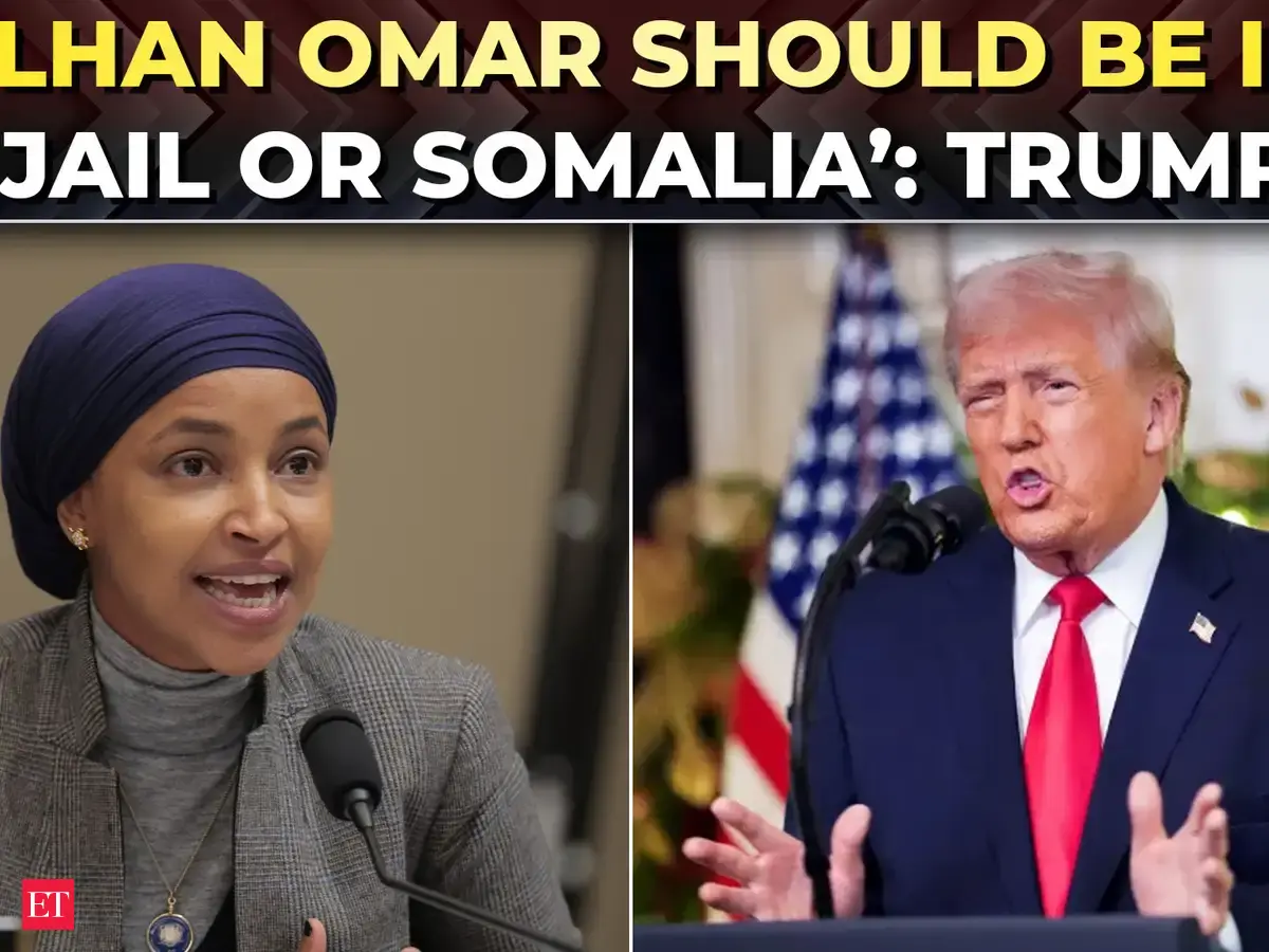 'Jail her or send her back to Somalia' Trump targets Ilhan Omar over