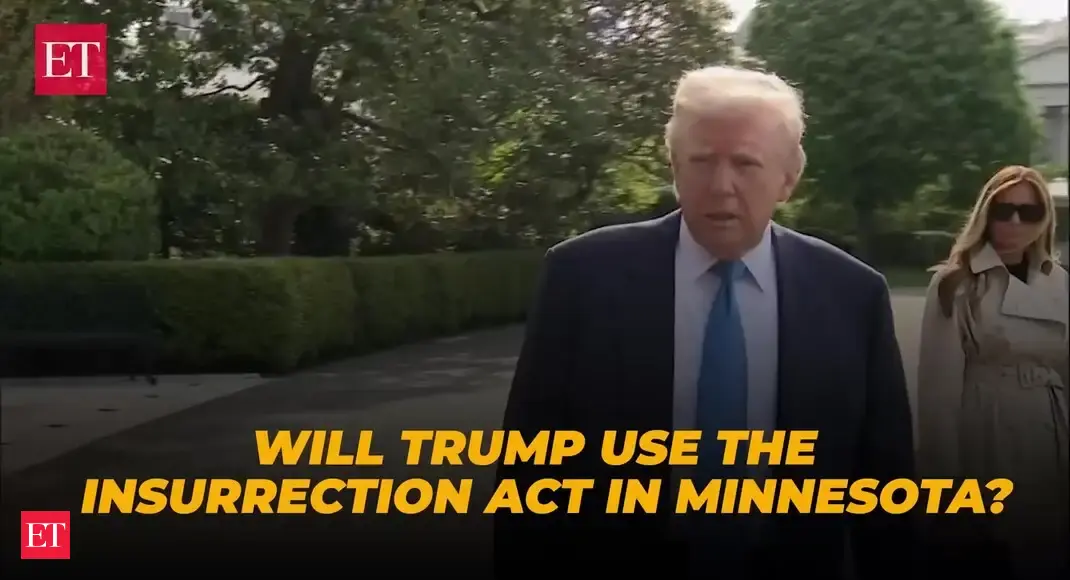 Minnesota anti-ICE protests: Pentagon puts 1500 troops on standby as Trump warns of Insurrection Act