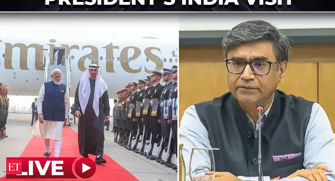 Foreign Secretary briefs on UAE President MBZ’s India visit amid West Asia tensions