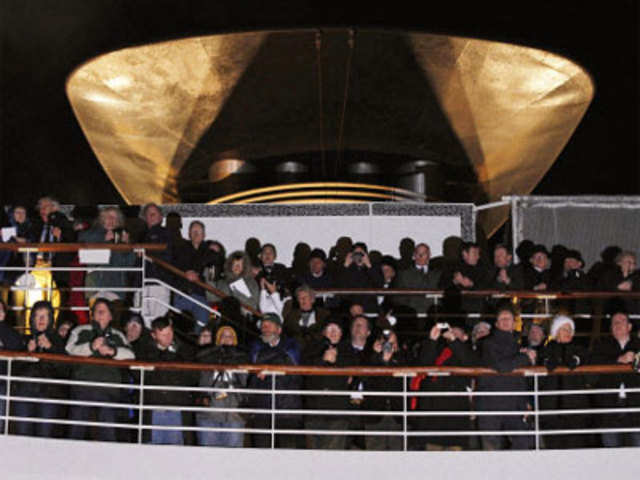 Remembrance aboard the Titanic Memorial Cruise