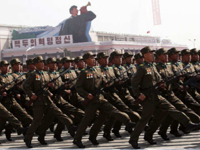 Parade to celebrate birth of North Korea founder Kim Il-sung