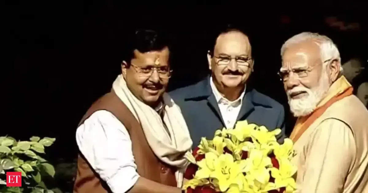 Nitin Nabin  takes charge as BJP chief, becomes youngest saffron party national president in history