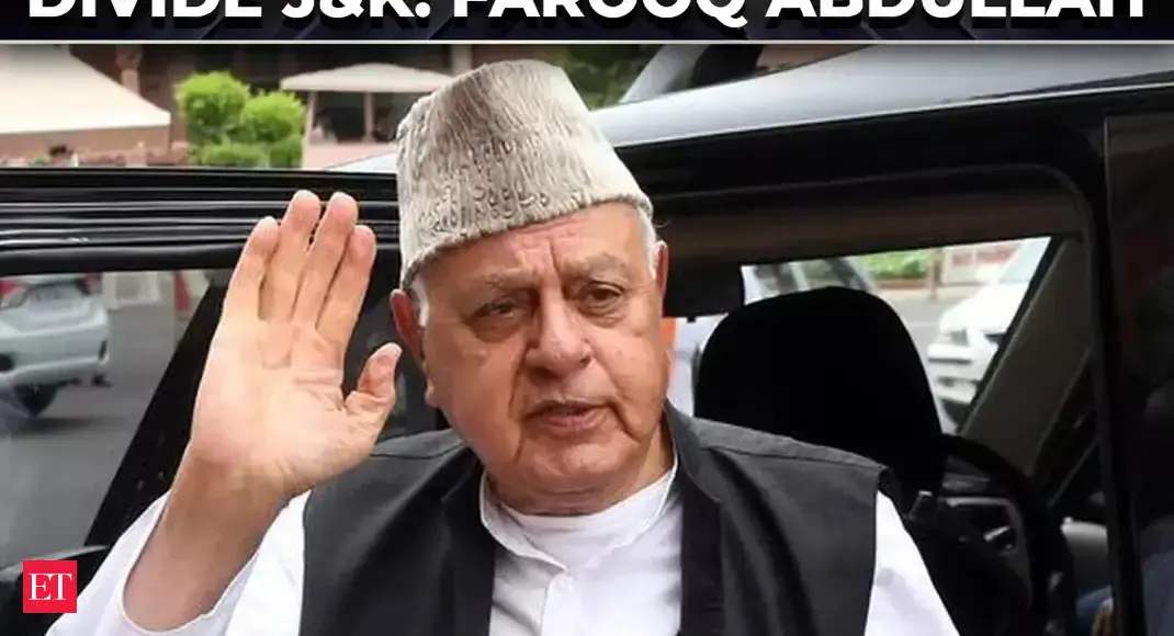‘God willing, Ladakh will return to Jammu & Kashmir,’ says NC President Farooq Abdullah – The Economic Times Video