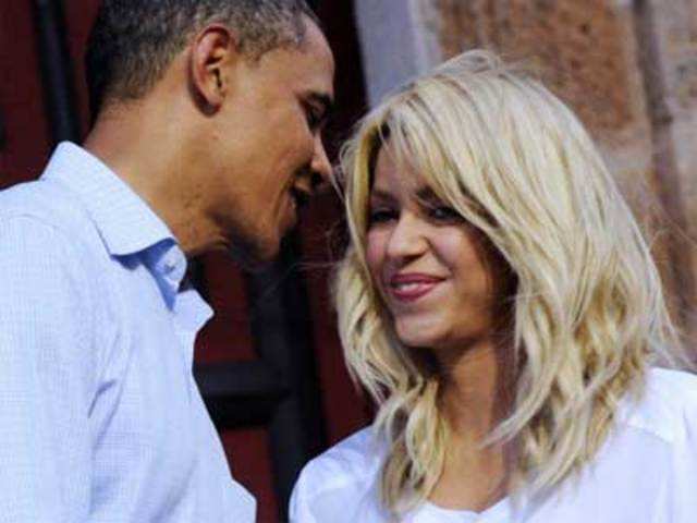 Obama and Shakira