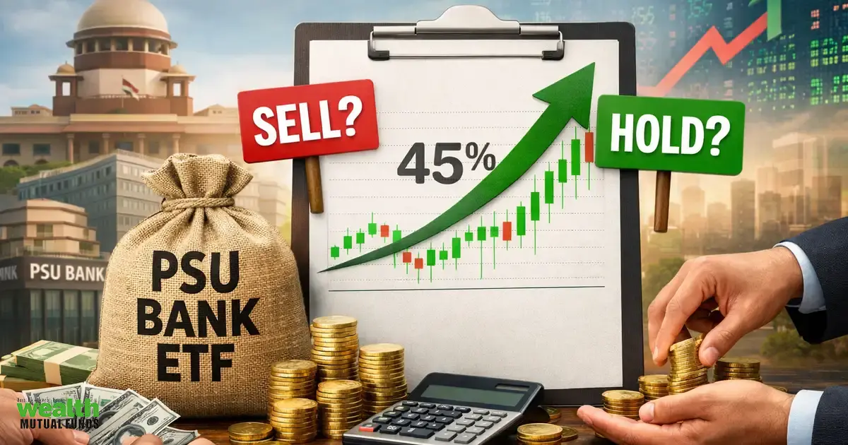 PSU Bank ETFs gain up to 45% since last Budget. Is it time to book profits or stay invested?