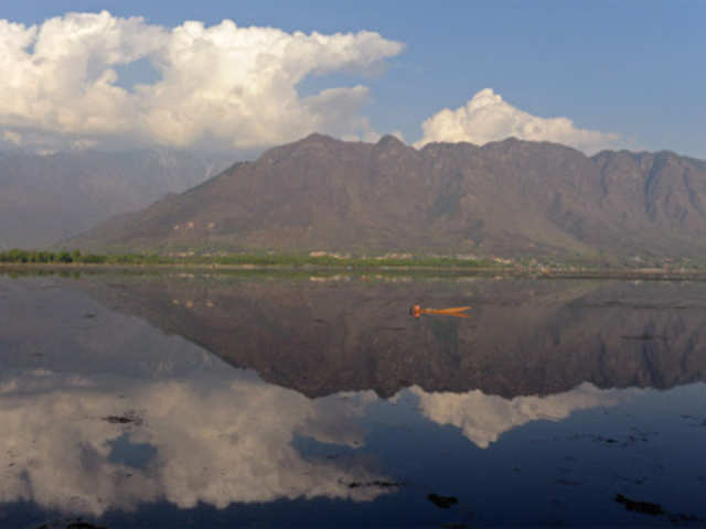 Dal Lake in Kashmir