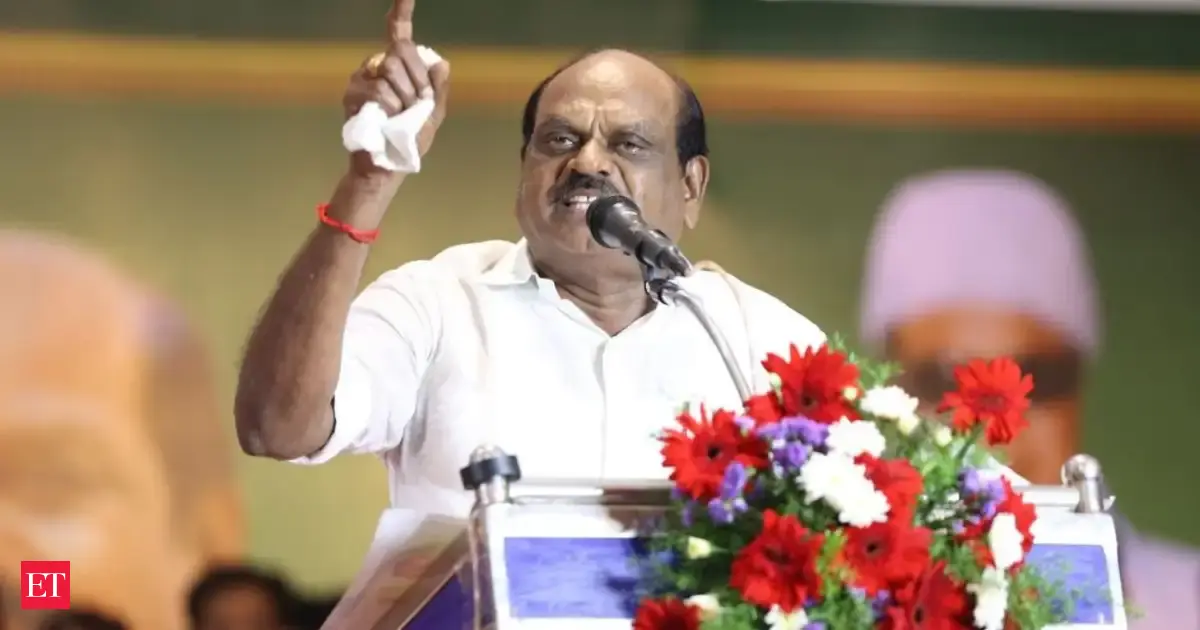 Former AIADMK minister and OPS loyalist R Vaithilingam joins DMK