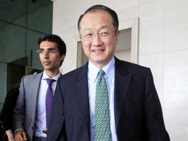 New World Bank President Jim Yong Kim leaves a hotel in Lima