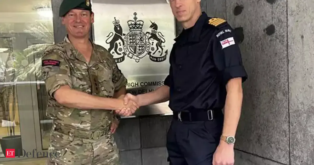 Colonel Simon Westlake bids farewell as UK Naval Advisor to India; Captain Peskett takes charge