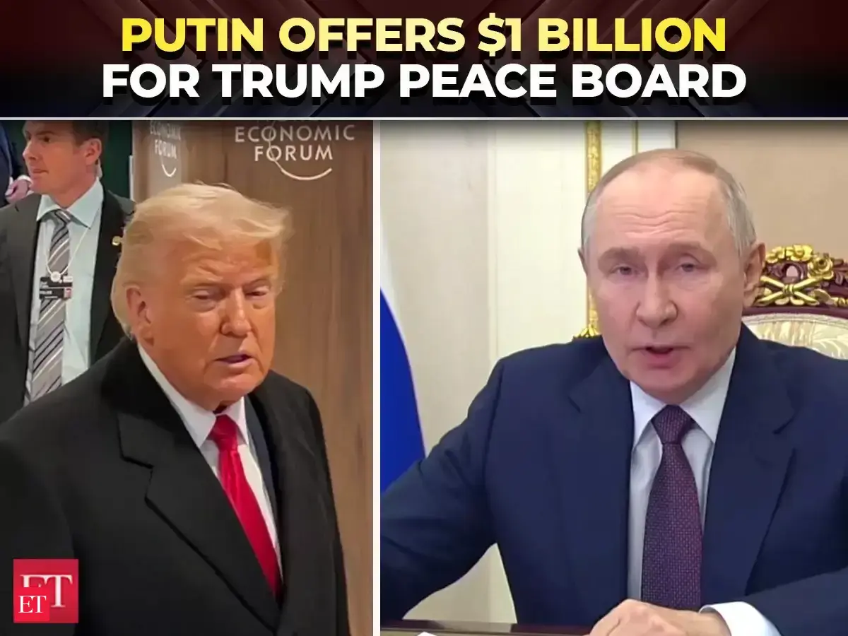Putin on Trump’s ‘Board of Peace’ invite: Russia ready to pay $1 billion from frozen assets
