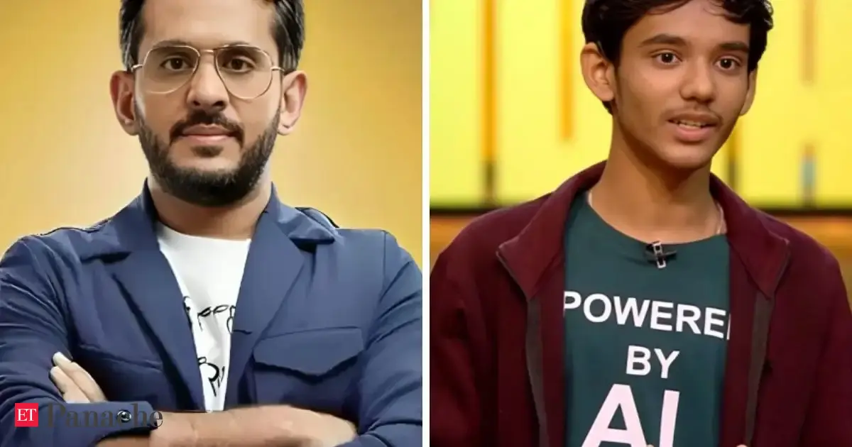 'No fake gyaan, just sharp thinking': boAt co-founder Aman Gupta backs 13-year-old AI startup founder at Shark Tank India