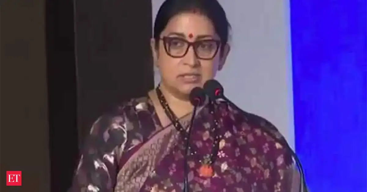 Smriti Irani-led gender alliance creates buzz in Davos, attracts funds