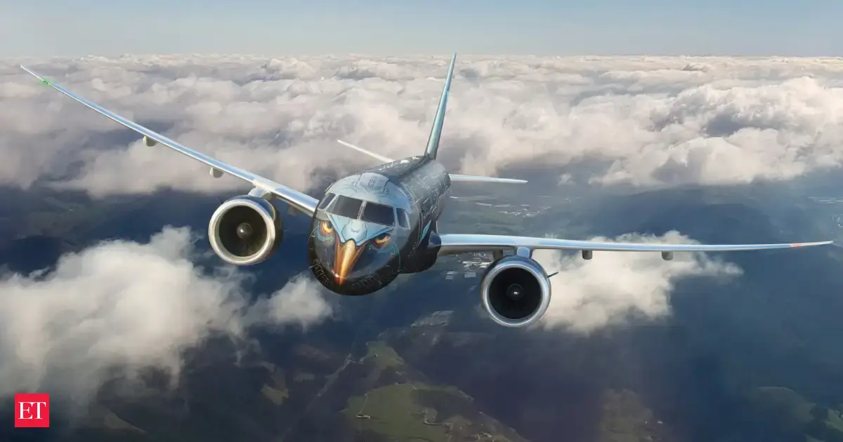 Embraer to display two commercial aircraft at Wings India 2026