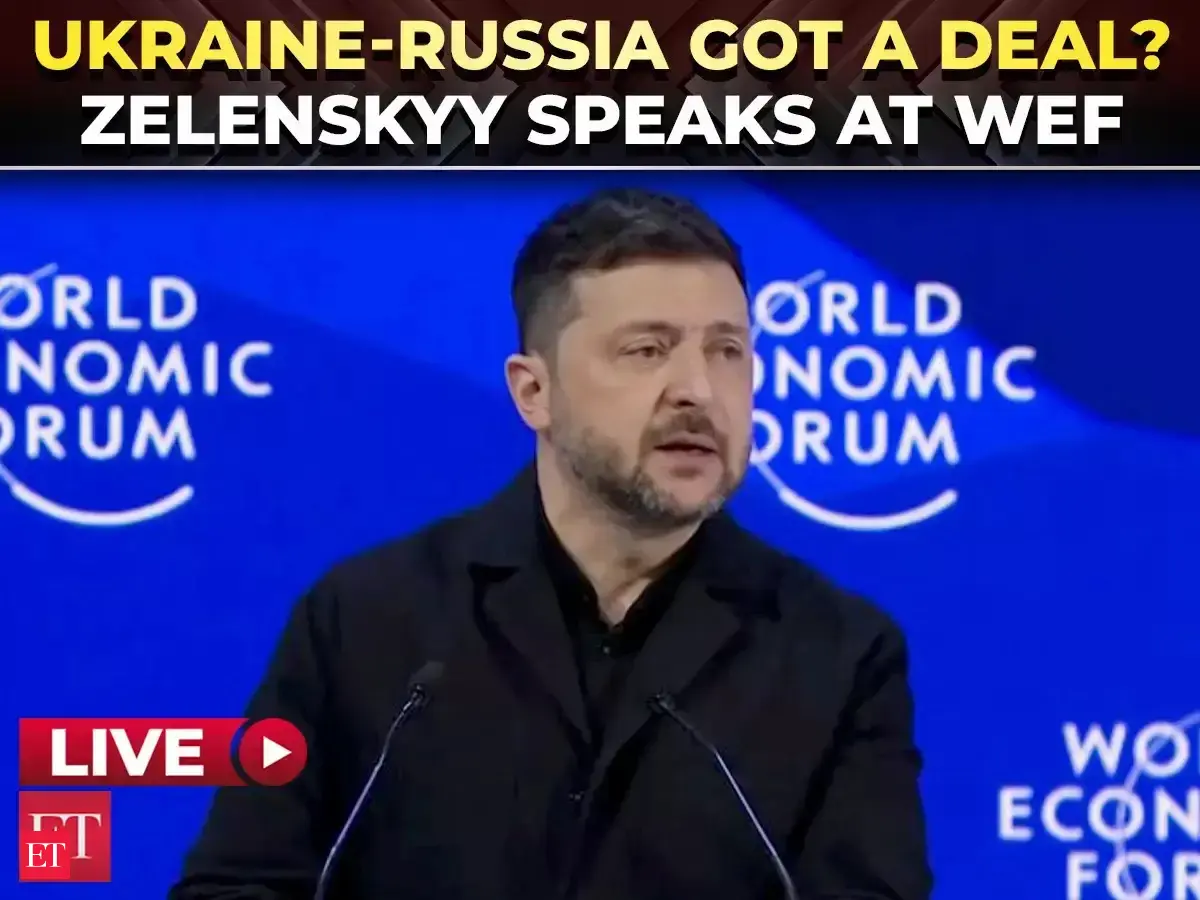 Ukraine-Russia war nears end after 4 years? President Zelenskyy speaks at World Economic Forum