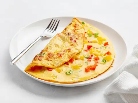 Paneer & Veg Omelette