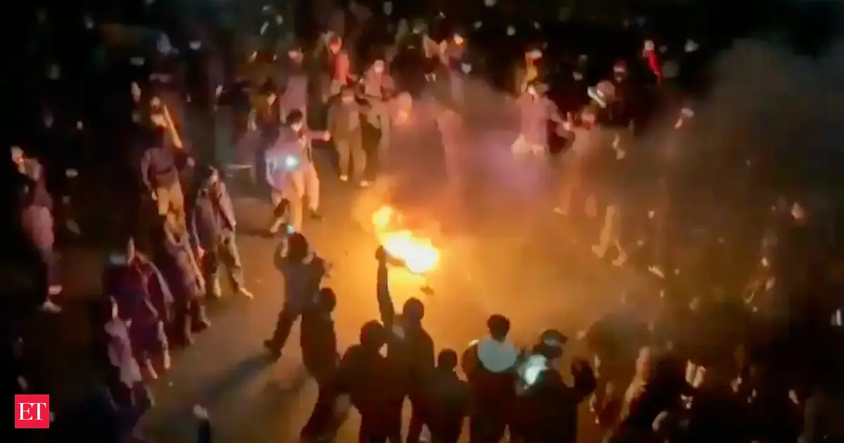 As the world remains obsessed with Greenland, Iran burns