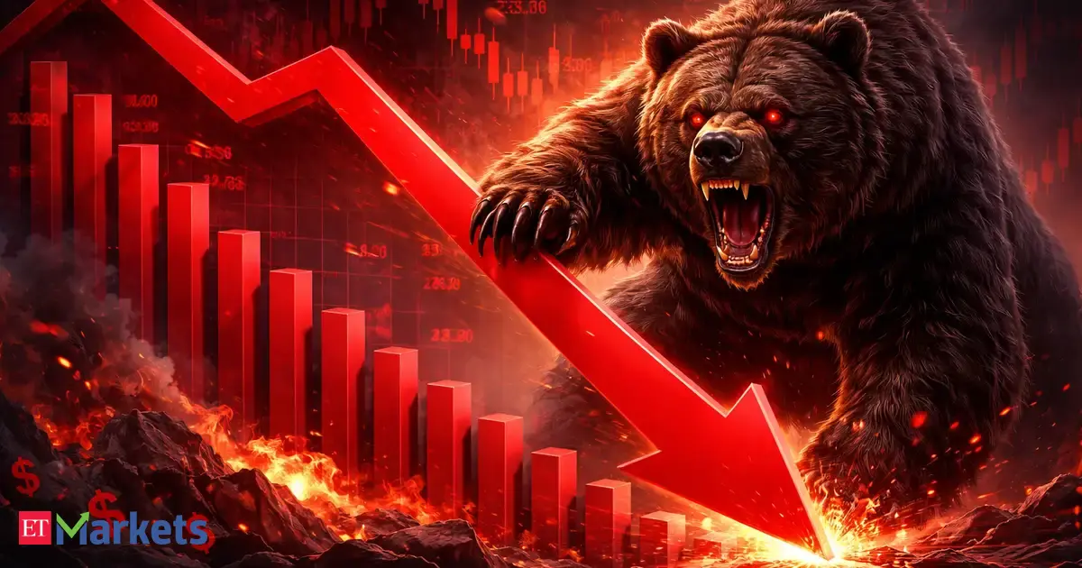 Rs 6 lakh cr wiped out! Sensex slumps over 700 points, Nifty below 25,100. What drove market’s sudden slide?