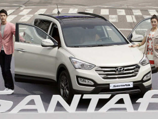 Hyundai Motors' new SUV Santa Fe