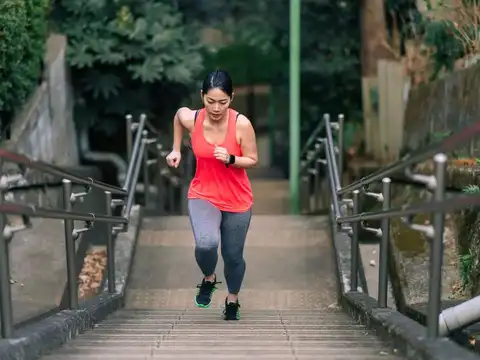 Stair Climbing + Push-ups