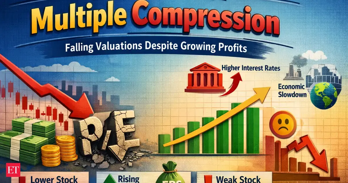 Word of the day: Multiple Compression — meaning, usage, and why it matters to investors today