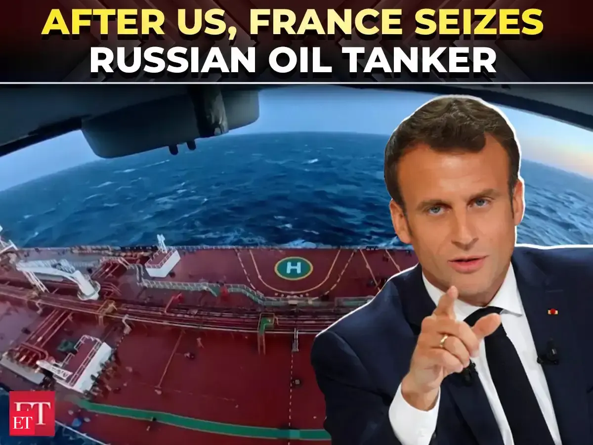 France seizes Russian tanker in Mediterranean; Zelenskyy hails Macron’s move, calls to sell the oil