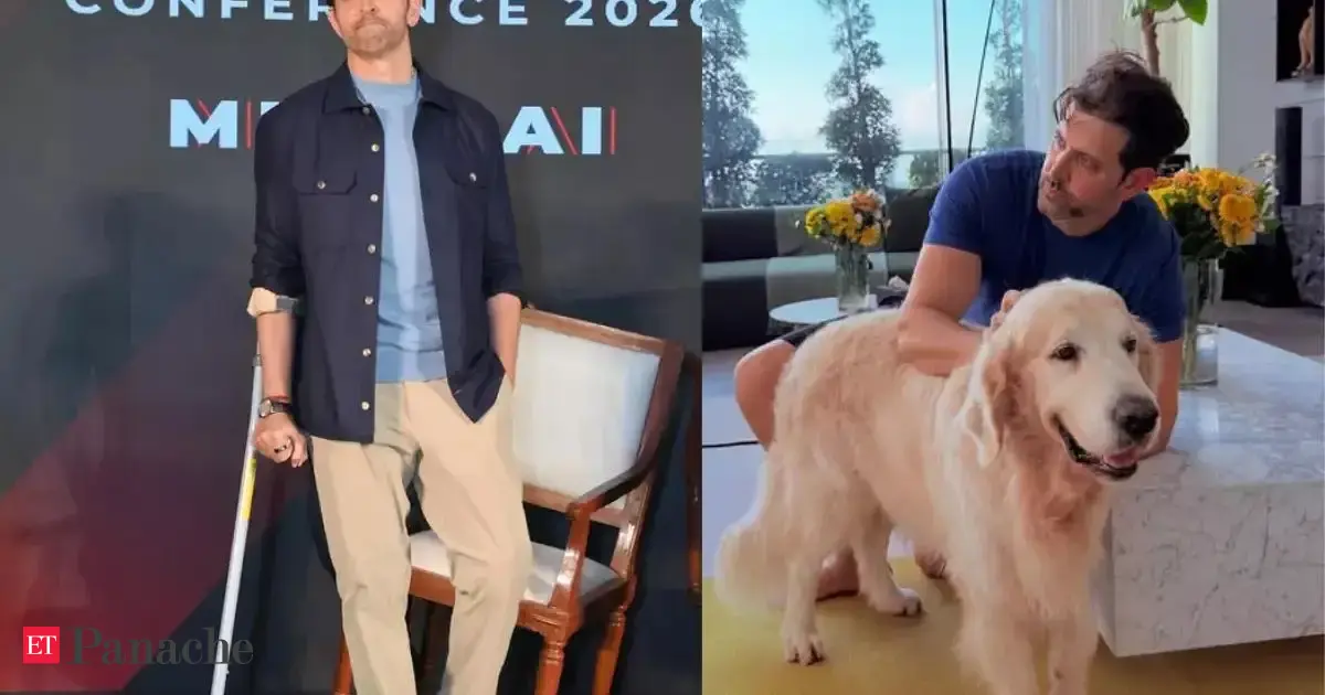 After Hrithik Roshan’s crutches-walking video goes viral, Fighter actor clarifies what really happened: 'Been irritated all day...'
