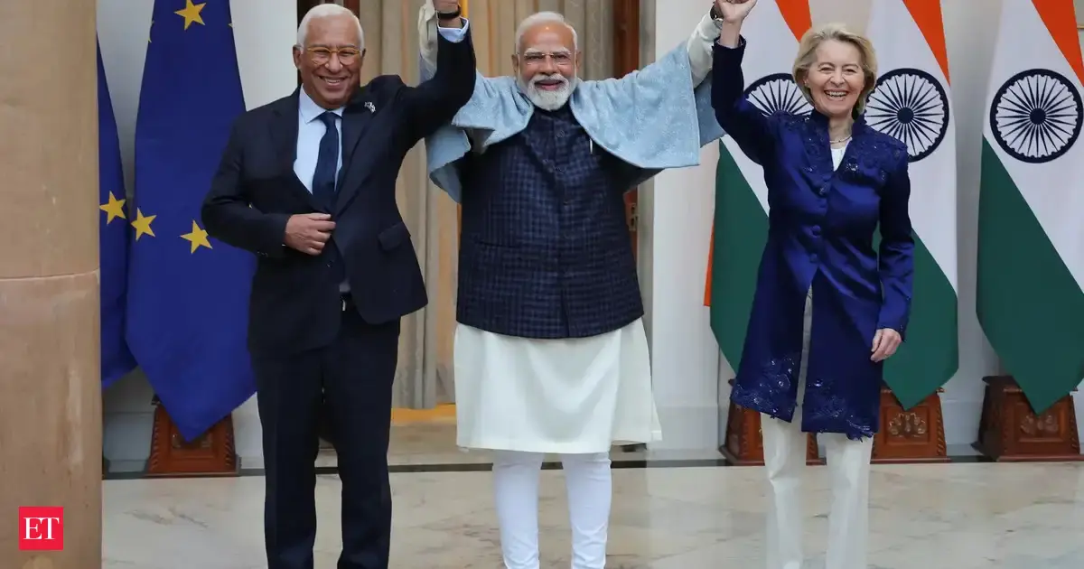 Europe and India are making history today: EU's Ursula von der Leyen