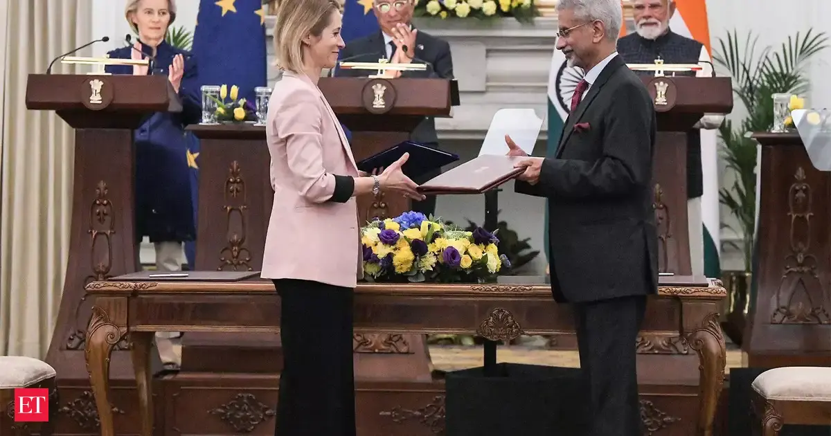 "India-EU summit will derisk global order," says EAM Jaishankar