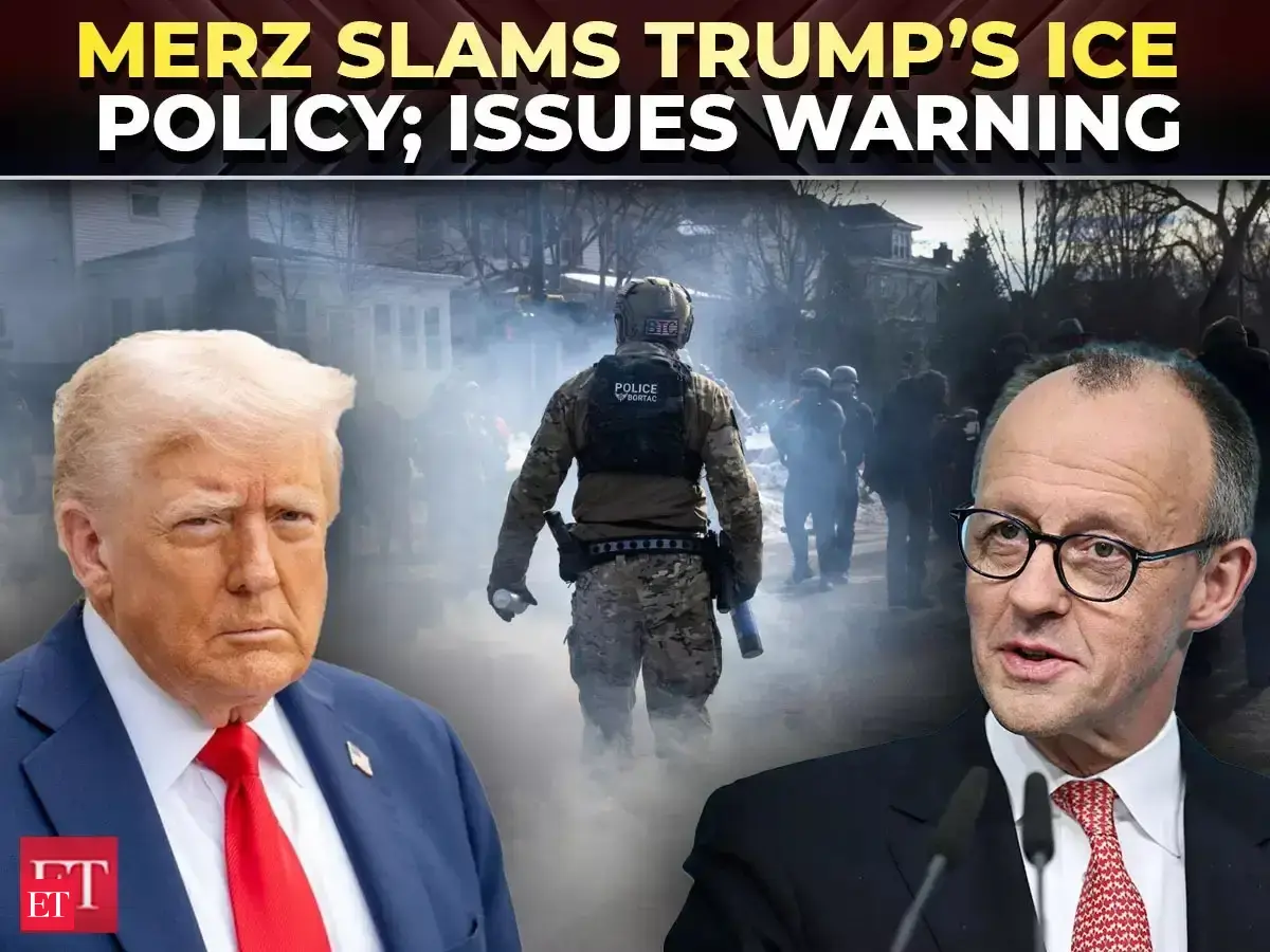 'Worrying level of…': Merz slams Minneapolis ICE shooting as Germany issues rare US travel warning