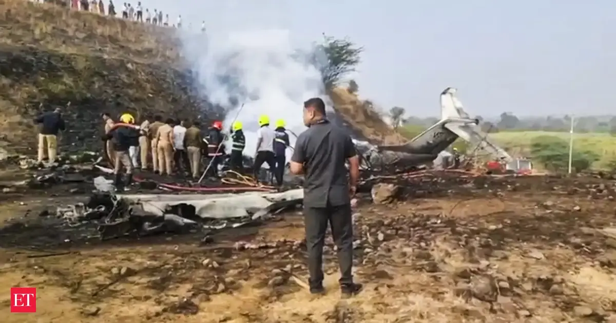 Which jet was involved in Ajit Pawar’s plane crash accident?