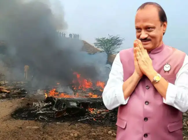 Ajit Pawar plane crash news