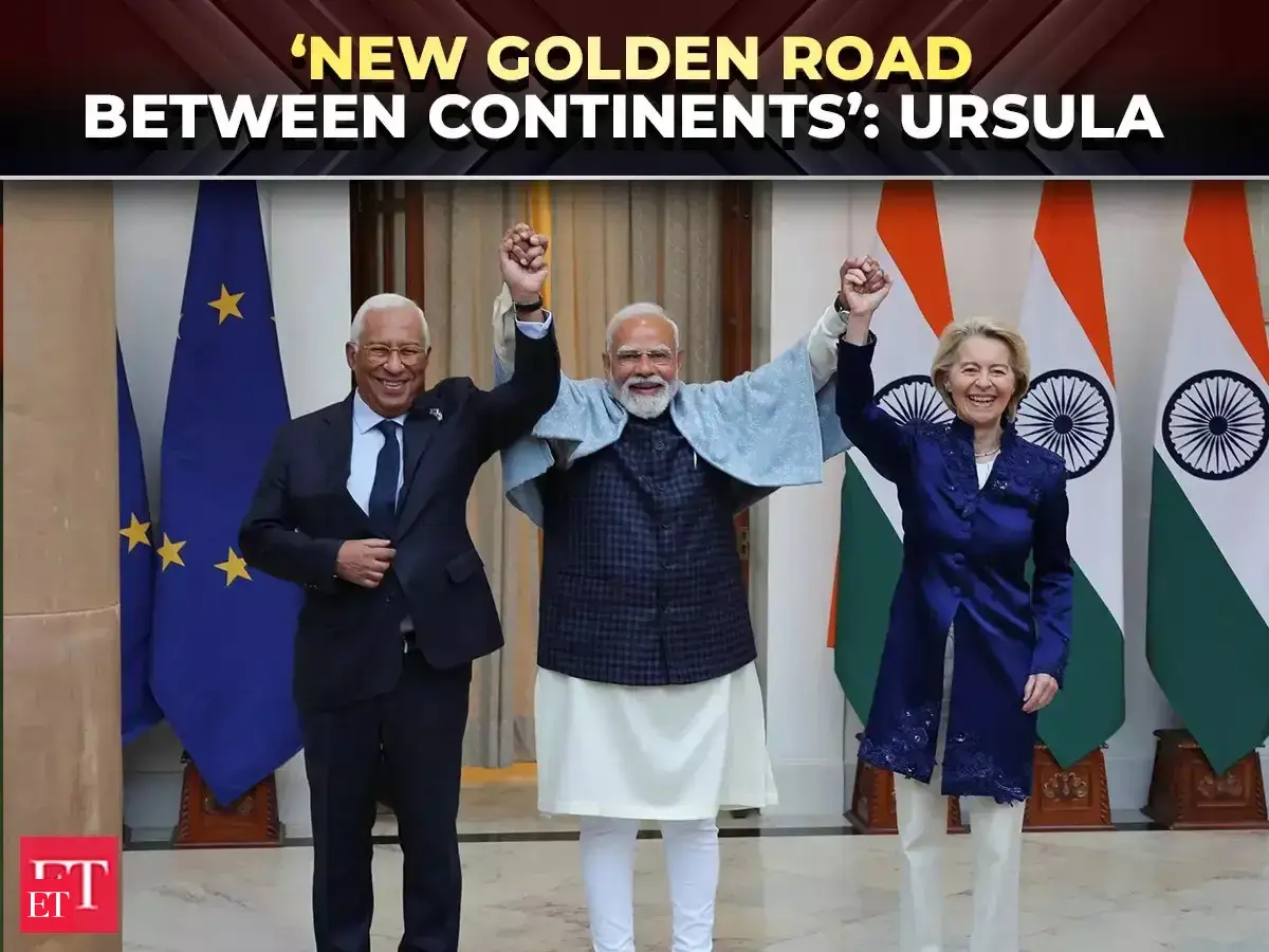 ‘Our political ties have never been stronger’: Ursula confirms India reached top of global politics