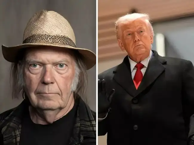 American-Canadian rock legend Neil Young's unusual protest against ...