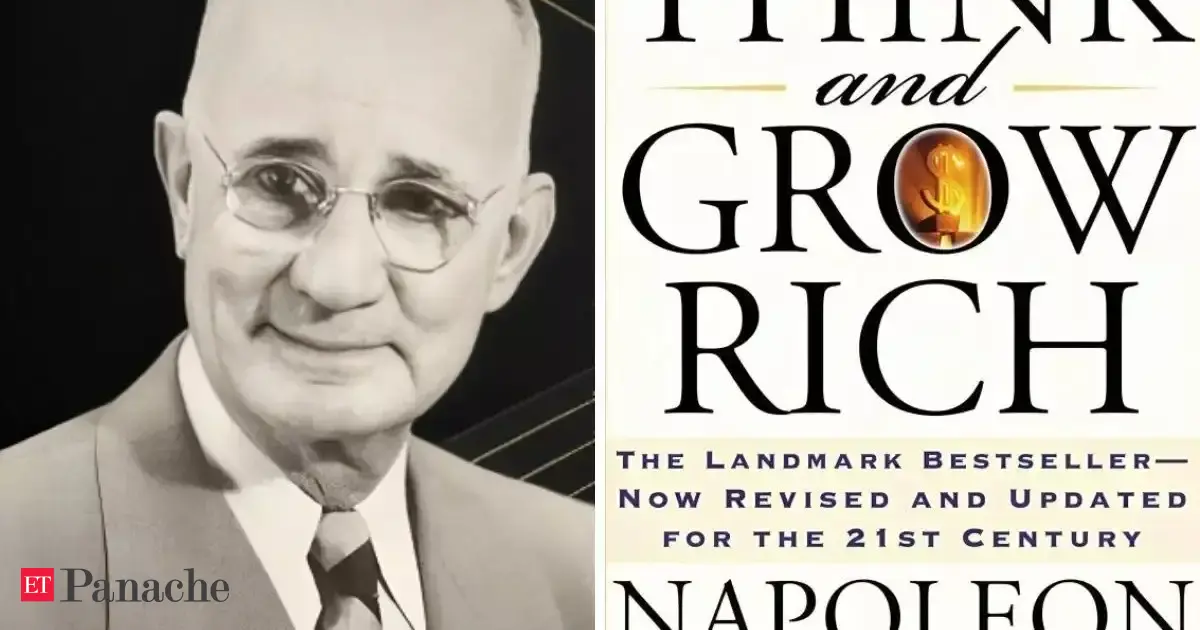 Quote of the day from Think and Grow Rich author Napoleon Hill: 'Whatever the mind can conceive and believe, it can achieve'