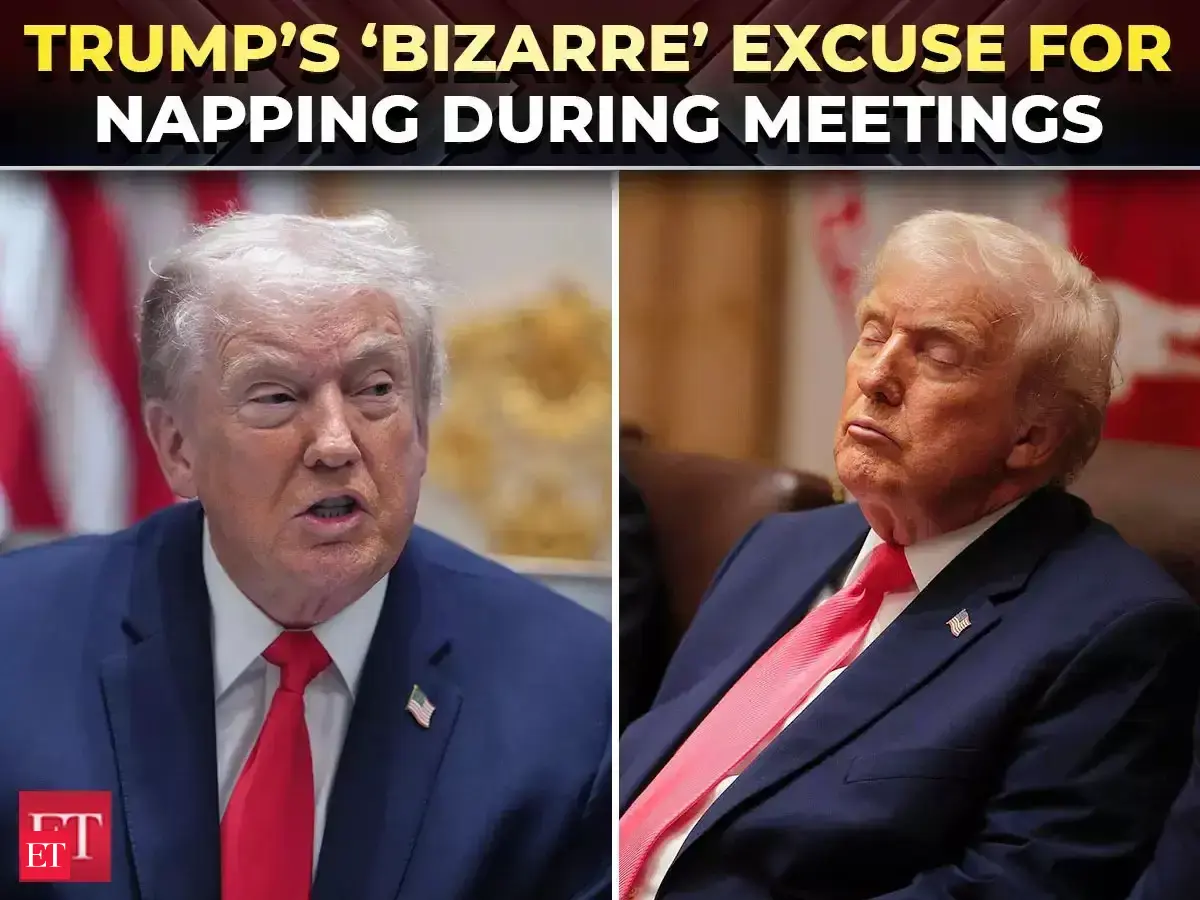 'I wanted to get the hell out of here': Trump’s shocking explanation for appearing asleep on camera
