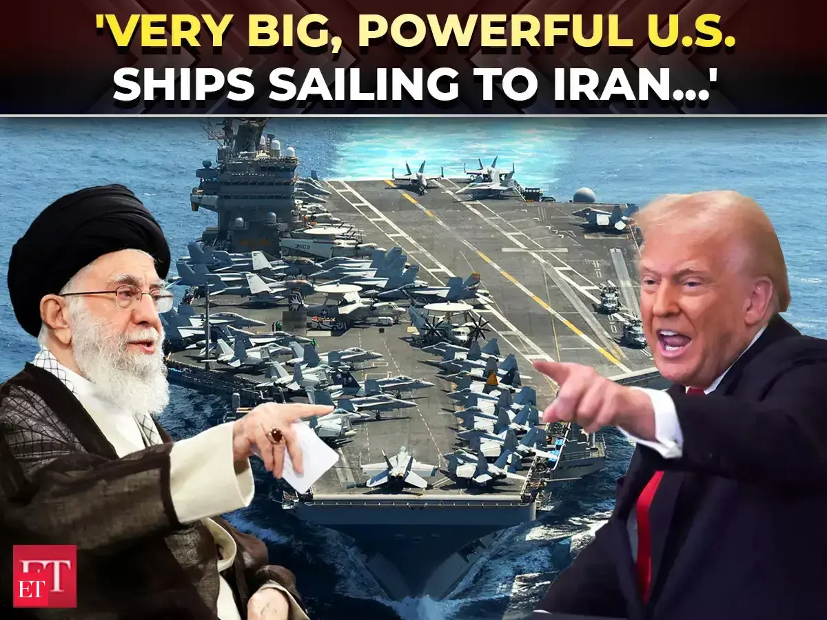 ‘Very powerful American ships on their way!’: Trump drops fresh war threat to Iran as tensions soar