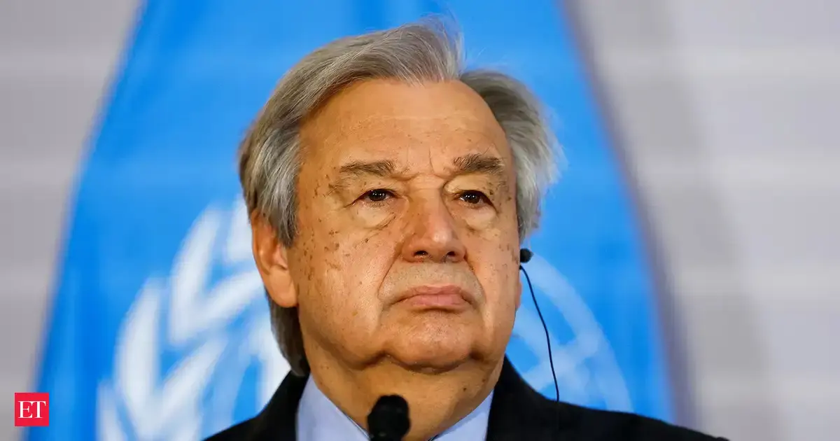 UN chief Antonio Guterres warns of 'imminent financial collapse' The