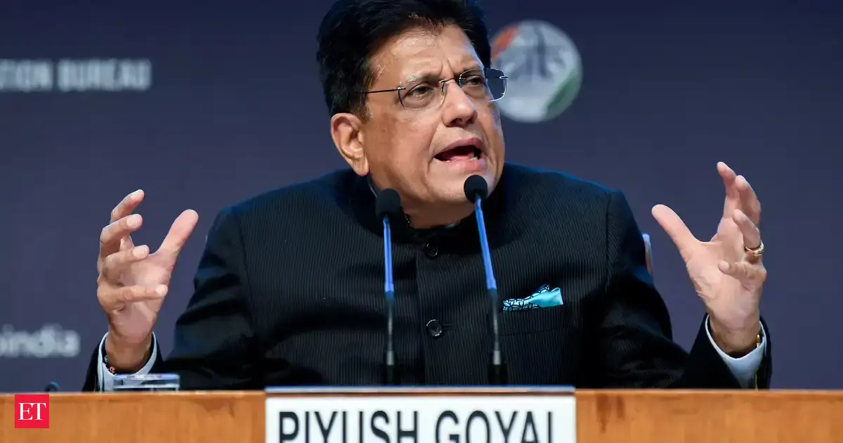 India may achieve USD 2 trillion exports target by 2032: Piyush Goyal