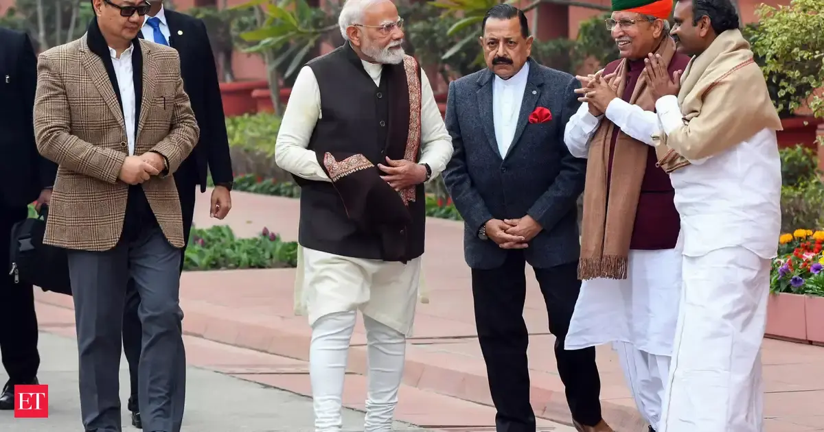 "Will be a historic Budget," Parliamentary Affairs Minister Kiren Rijiju as Cabinet meet to approve budget gets underway