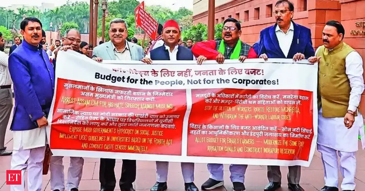 Budget skirts issues listed by economic survey, says Congress